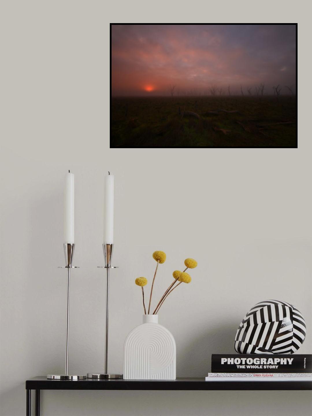 晨曦 Poster och Canvastavla