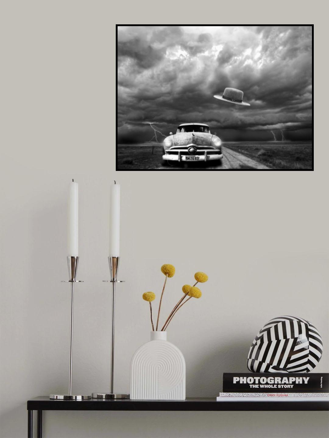 UFO Poster och Canvastavla
