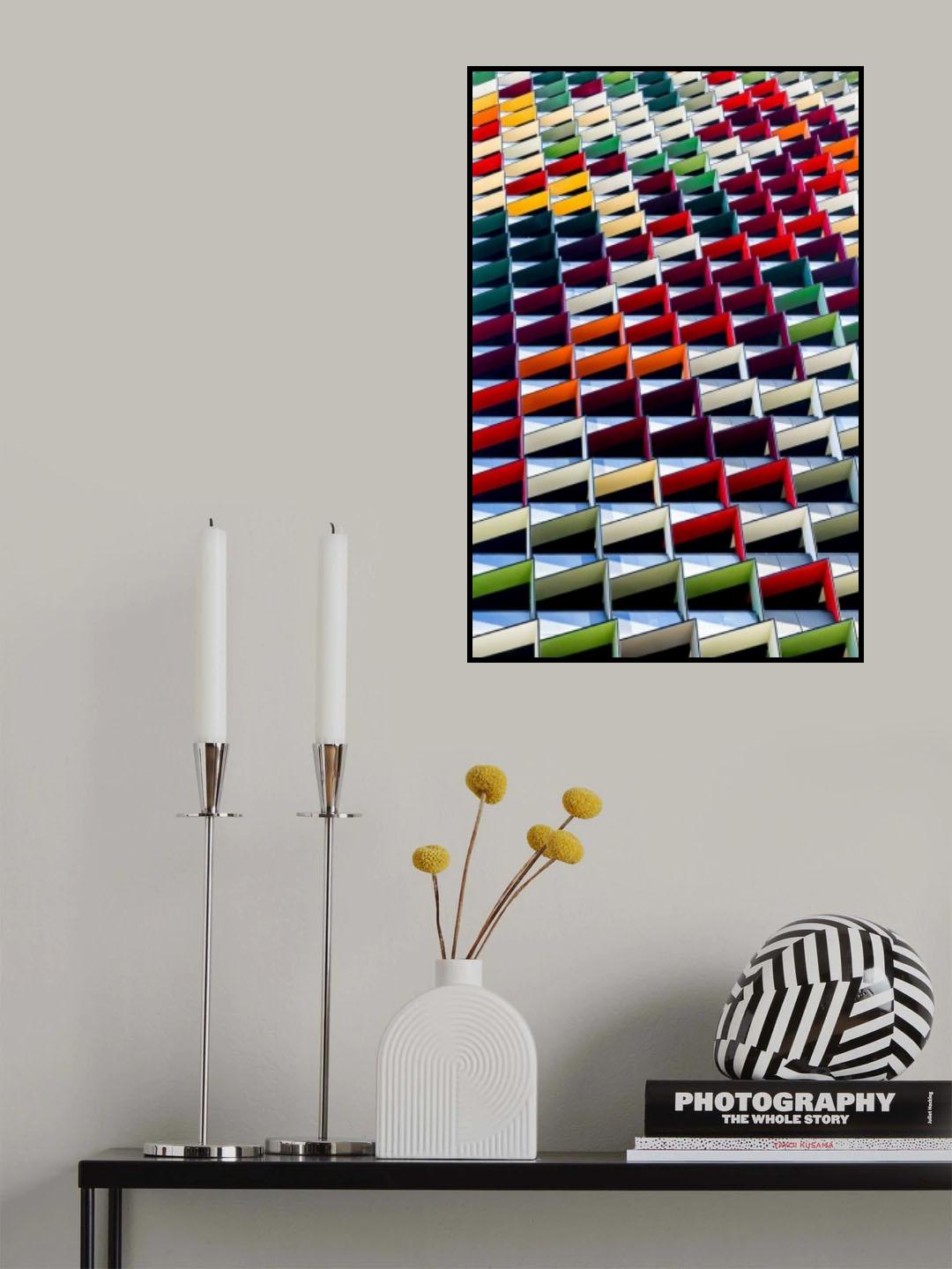 Origami Poster och Canvastavla