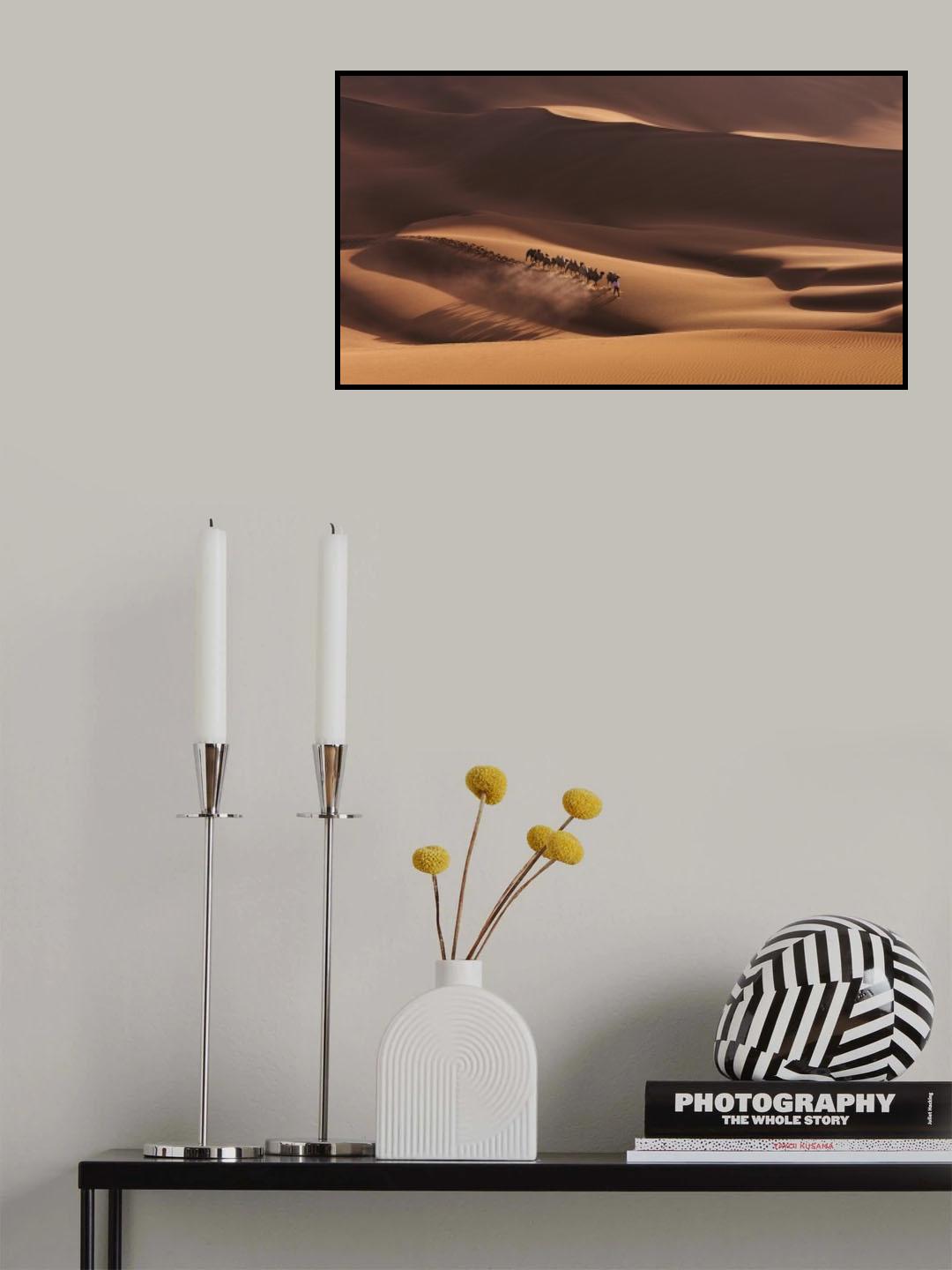Shadows in the Desert Poster och Canvastavla