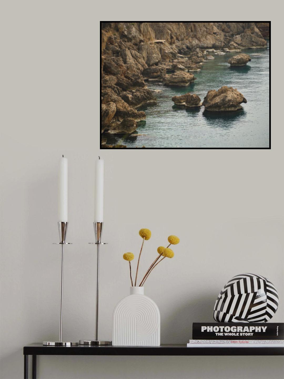 seascape and rocks Poster och Canvastavla