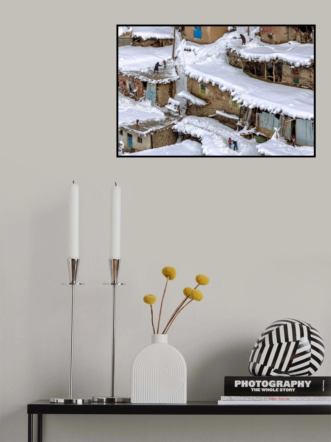 On The Roofs Poster och Canvastavla