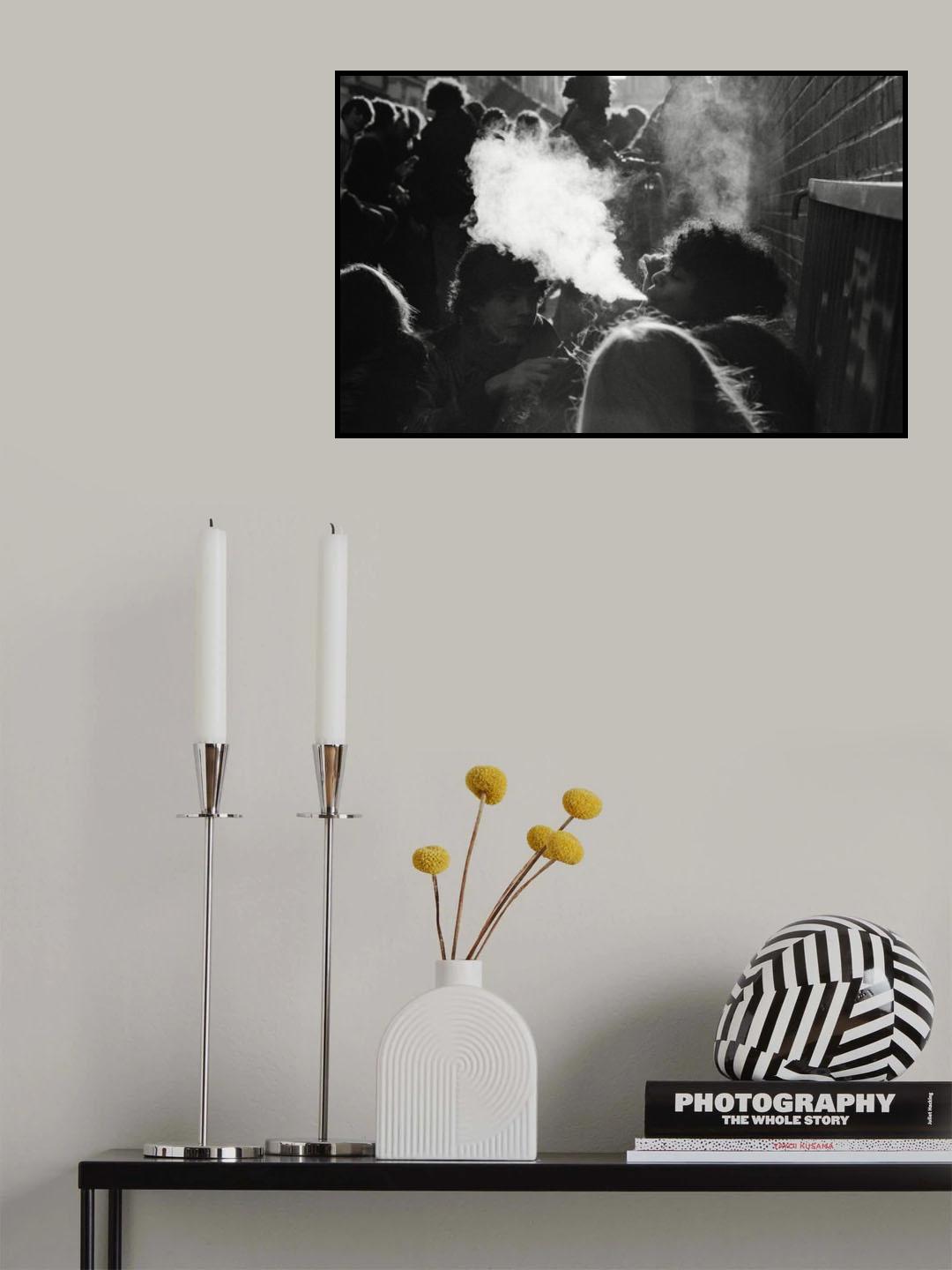 White light Poster och Canvastavla