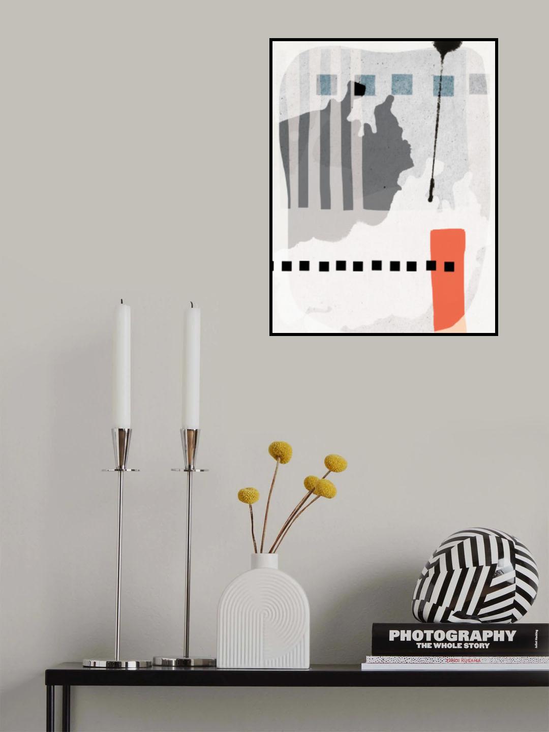 Map Theme Poster och Canvastavla