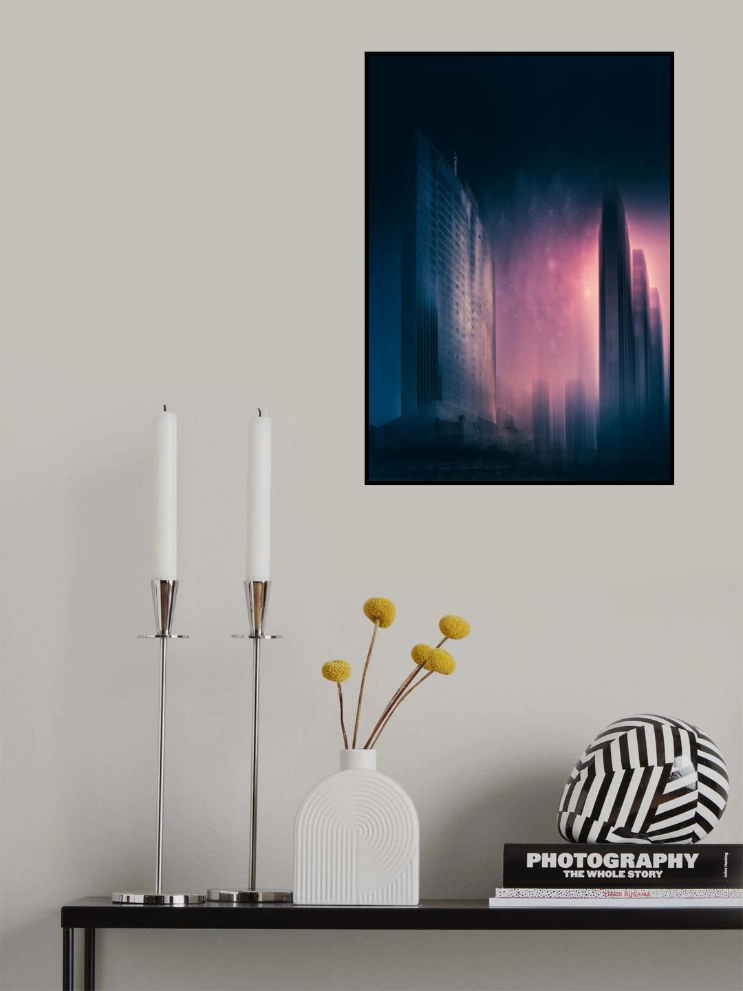 Beautiful sunset Poster och Canvastavla