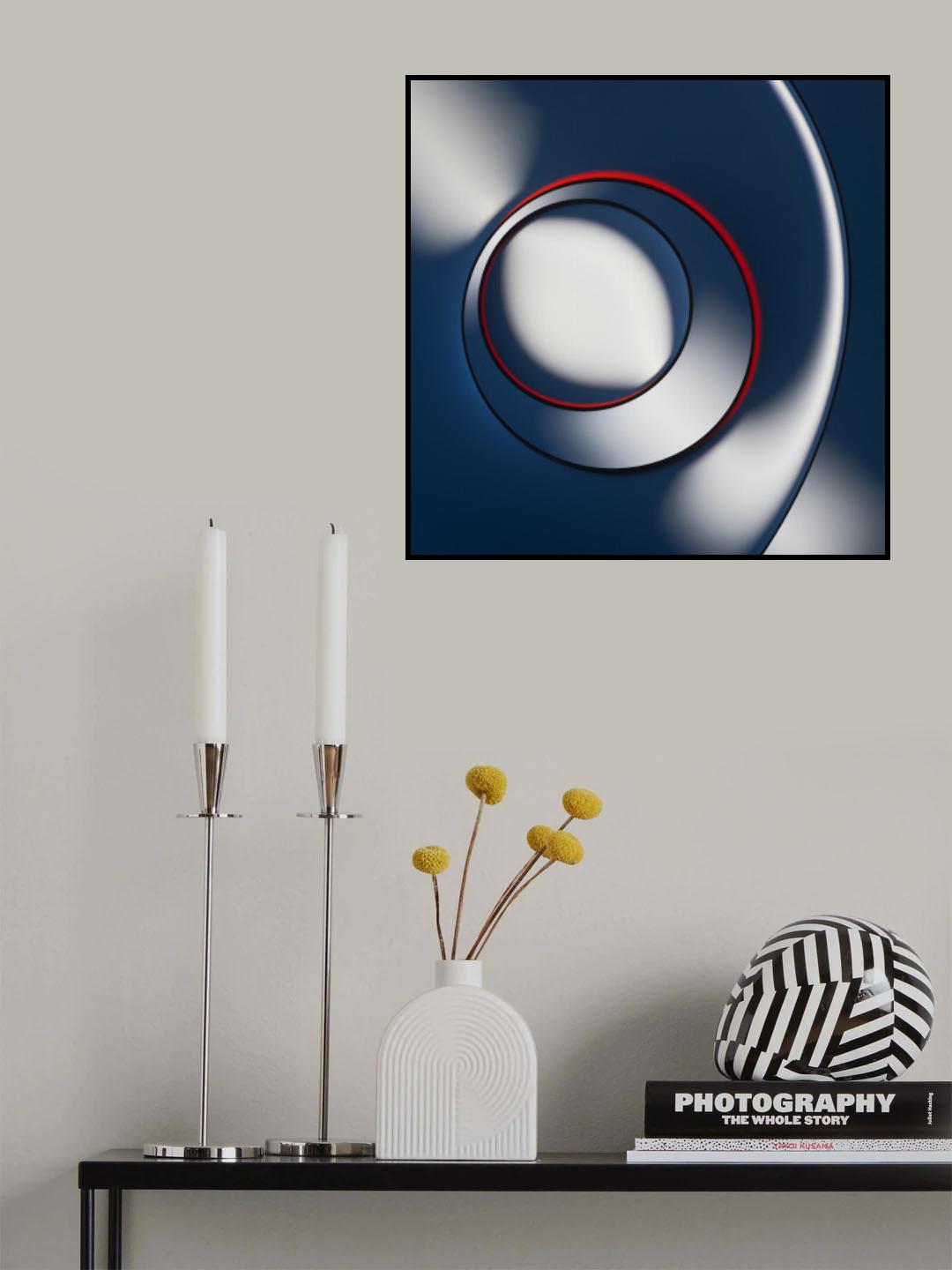 Oil and Water LD55C Poster och Canvastavla