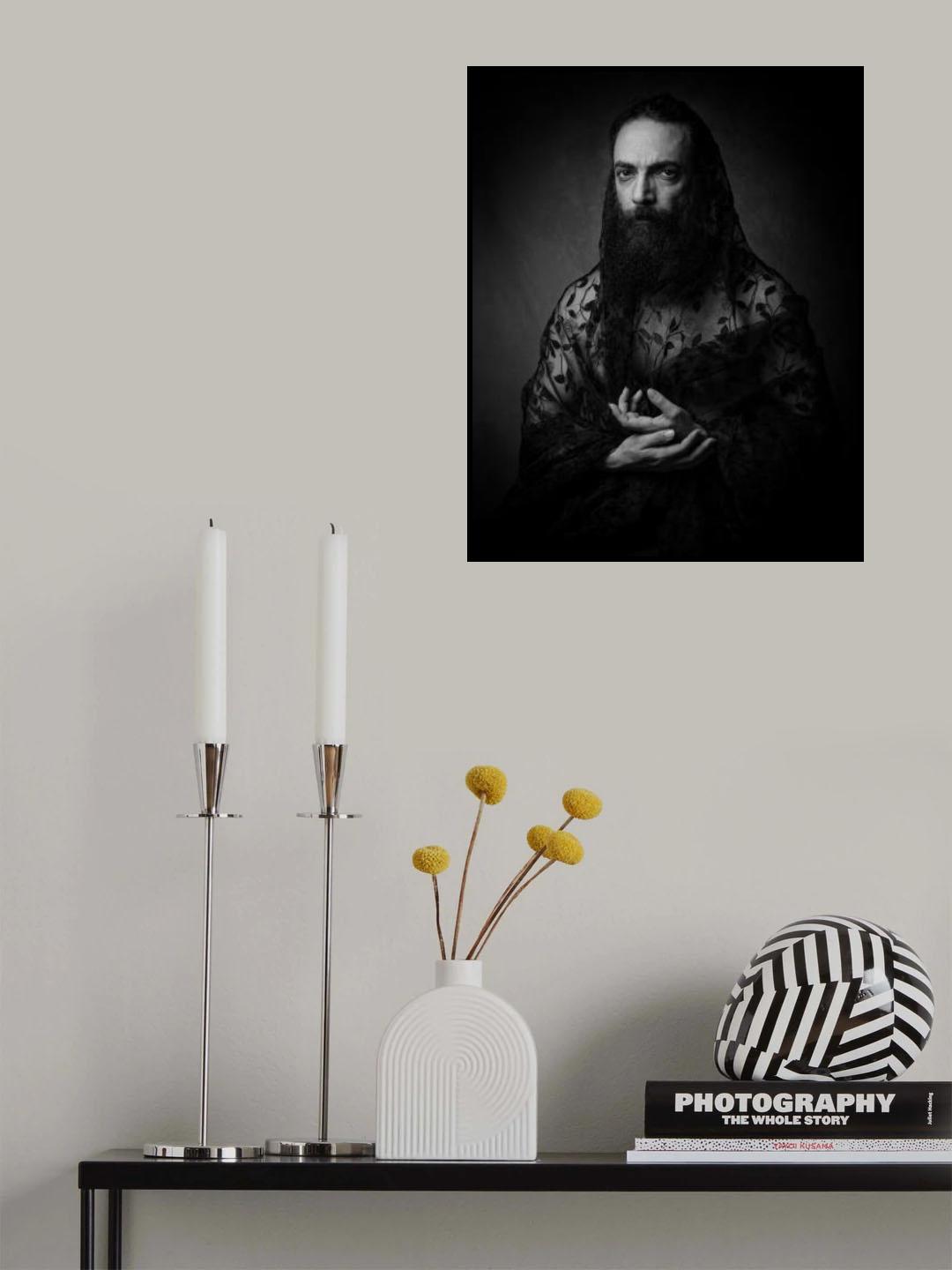 Mehdi mokhtari Poster och Canvastavla