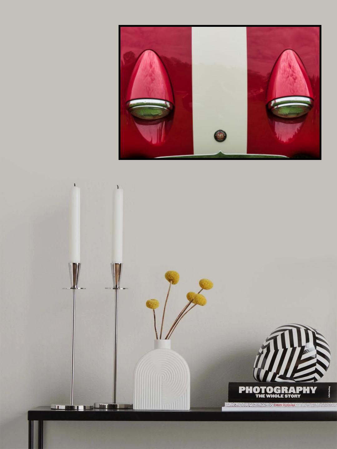 Austin Healey Poster och Canvastavla