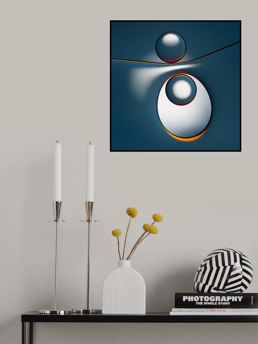 Oil and Water LD52C Poster och Canvastavla