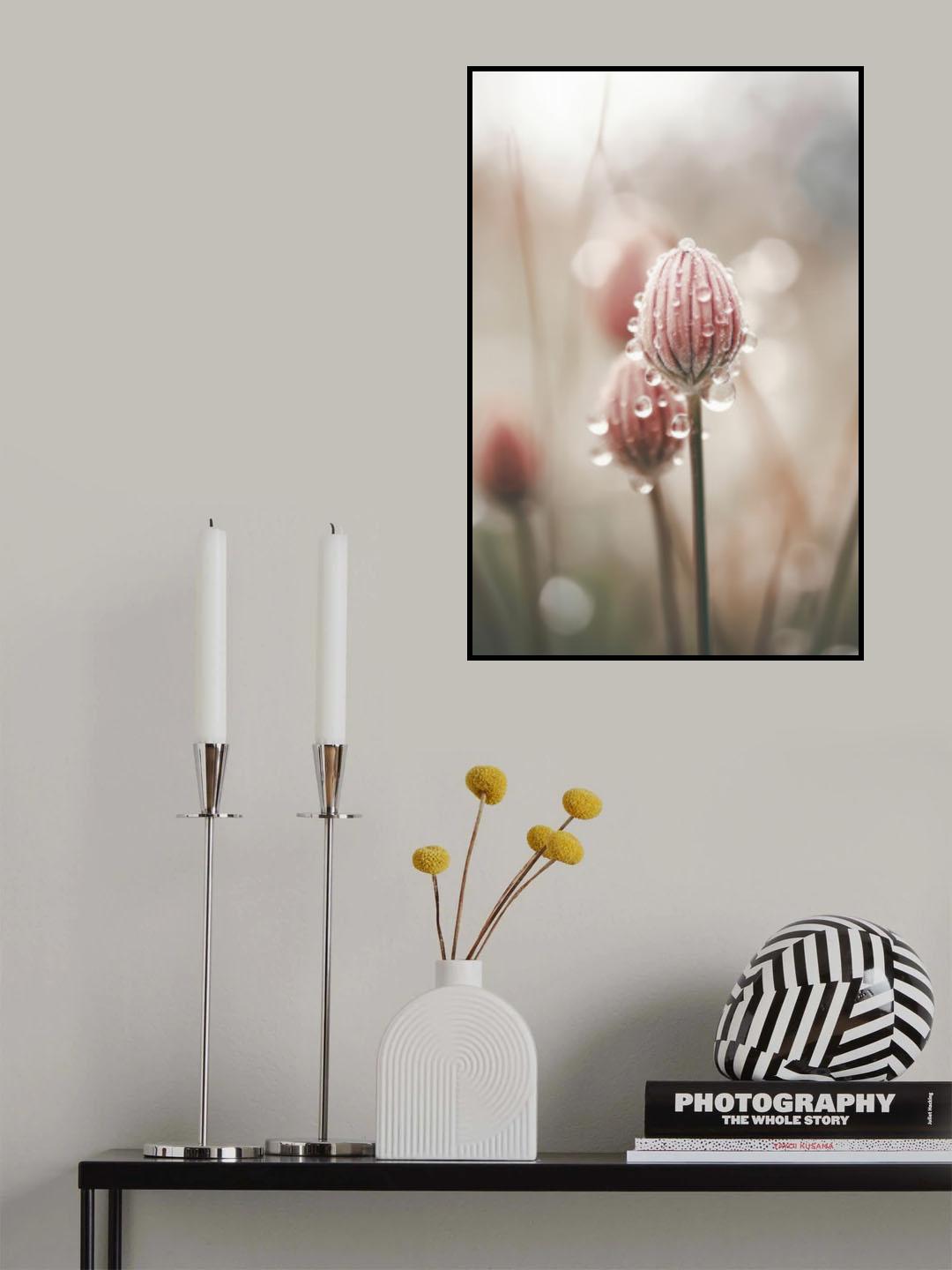 Pastel Nature Macro No 5 Poster och Canvastavla