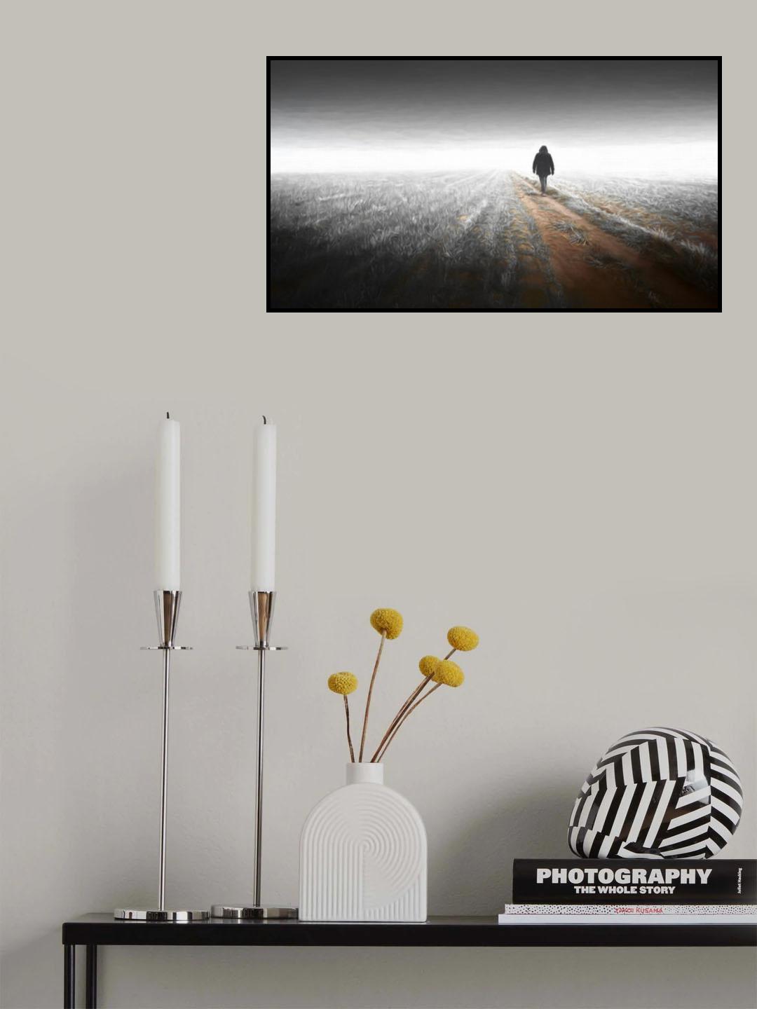 Winter walk Poster och Canvastavla