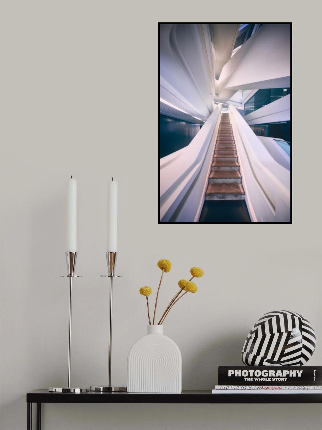 The Stair Poster och Canvastavla