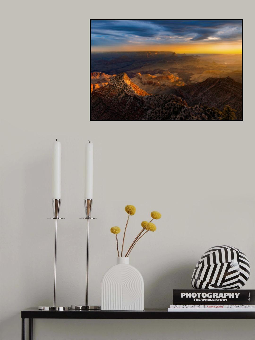Grand Canyon in the Morning Poster och Canvastavla