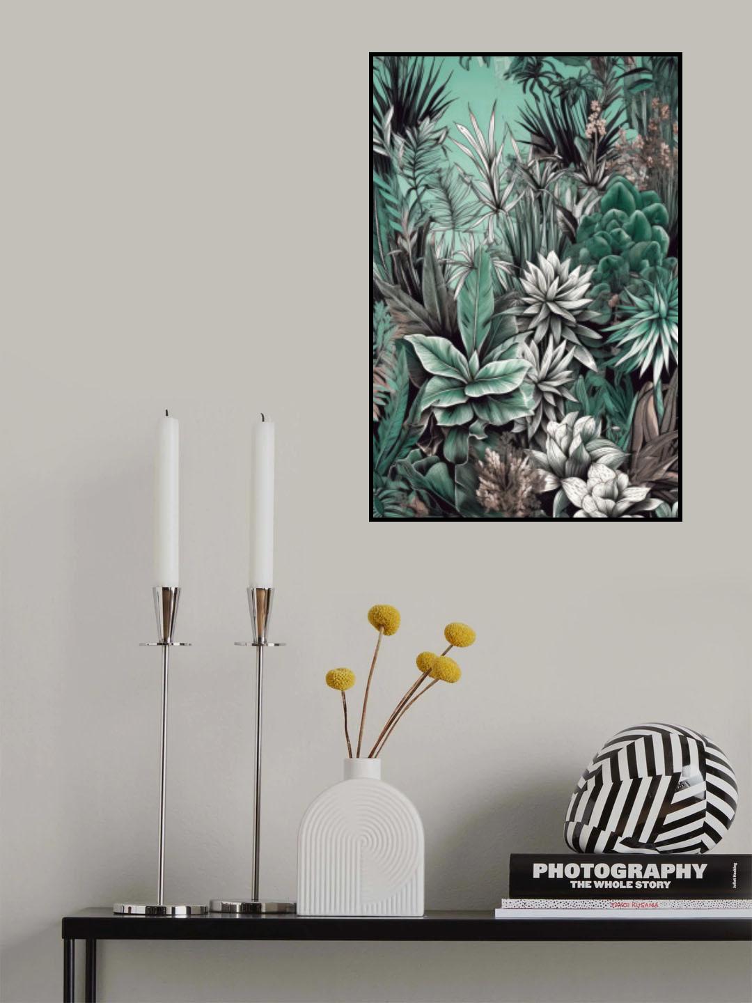 Tropical flora 1 Poster och Canvastavla