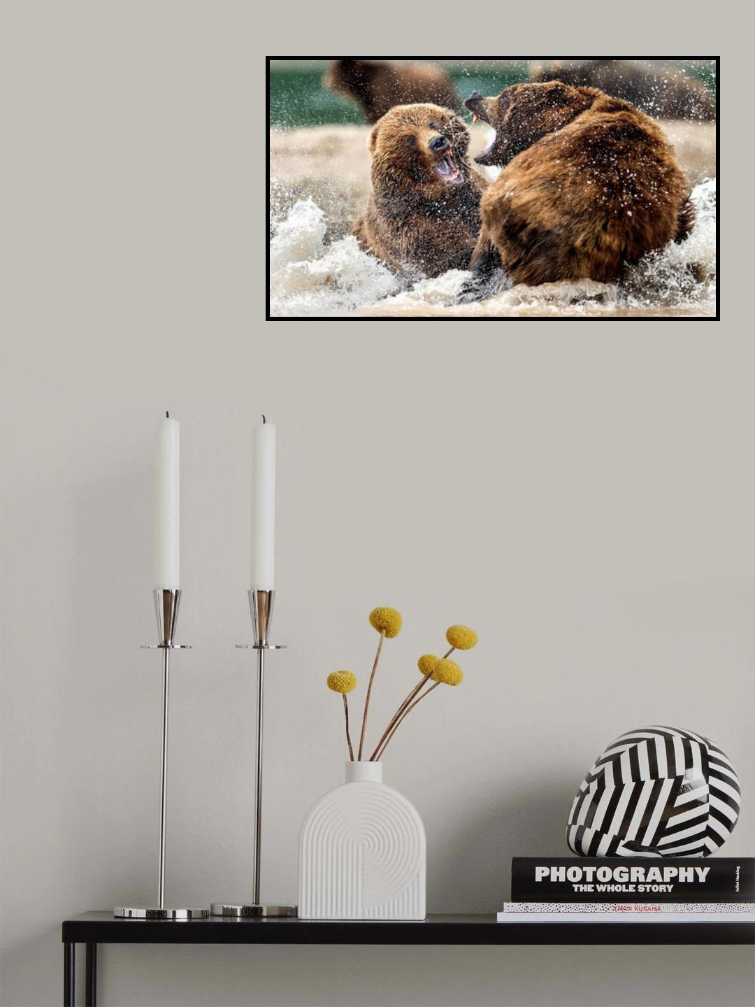 Comparison in the water Poster och Canvastavla