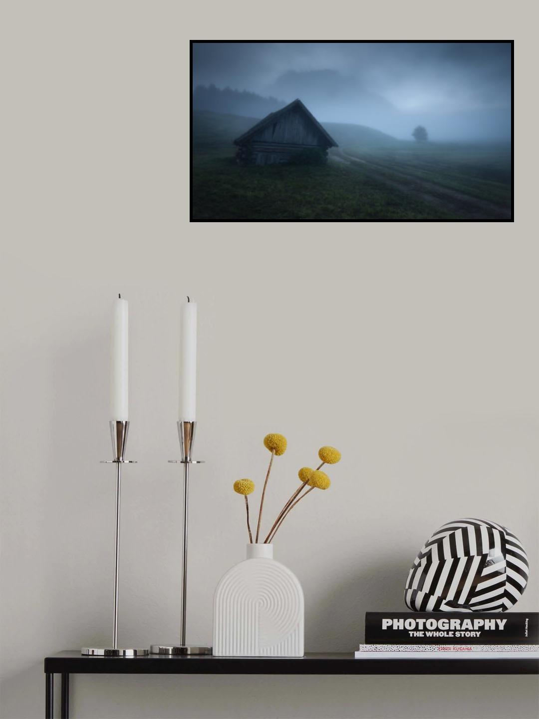 Foggy dawn Poster och Canvastavla