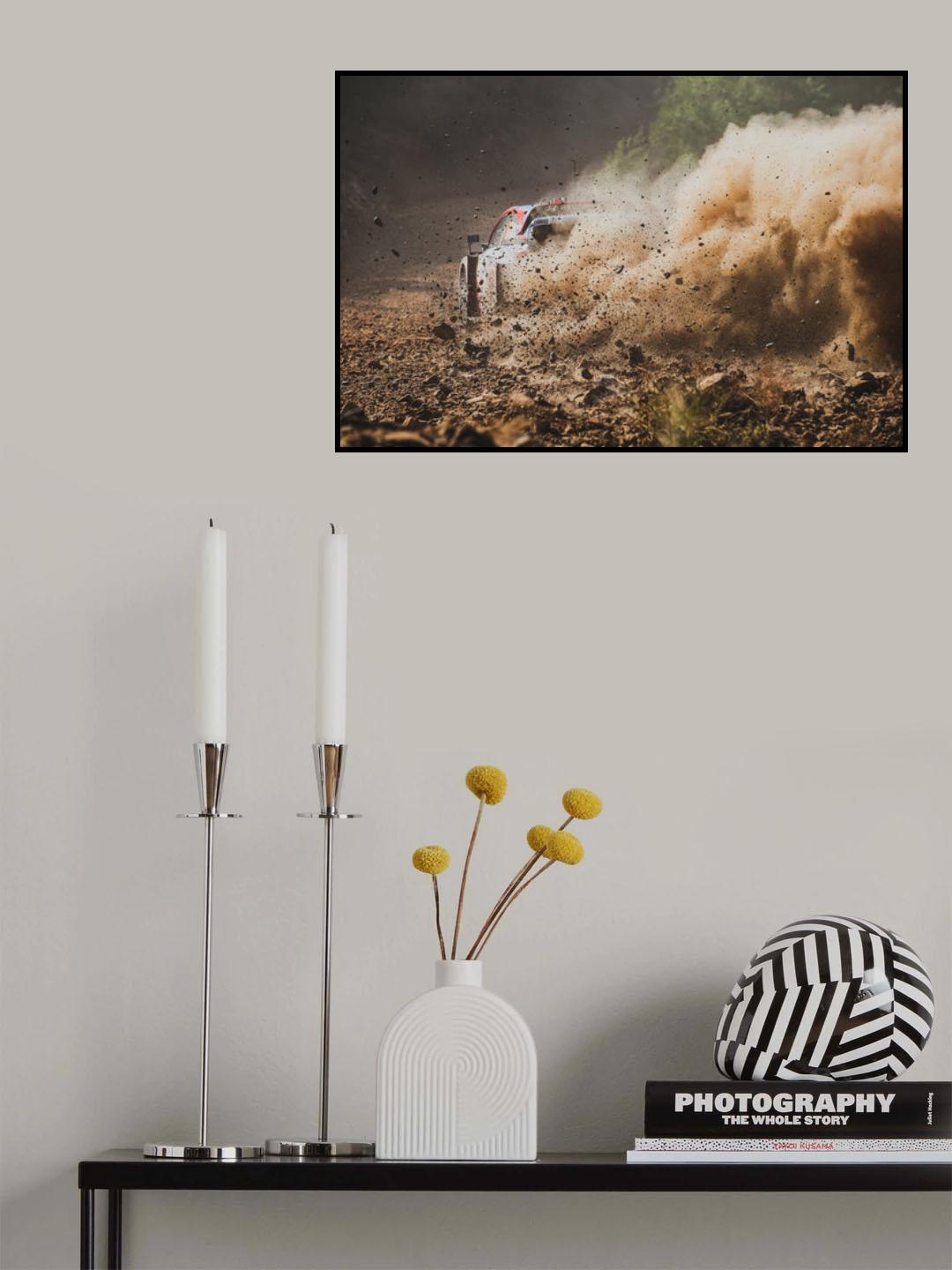 Eat my dust Poster och Canvastavla