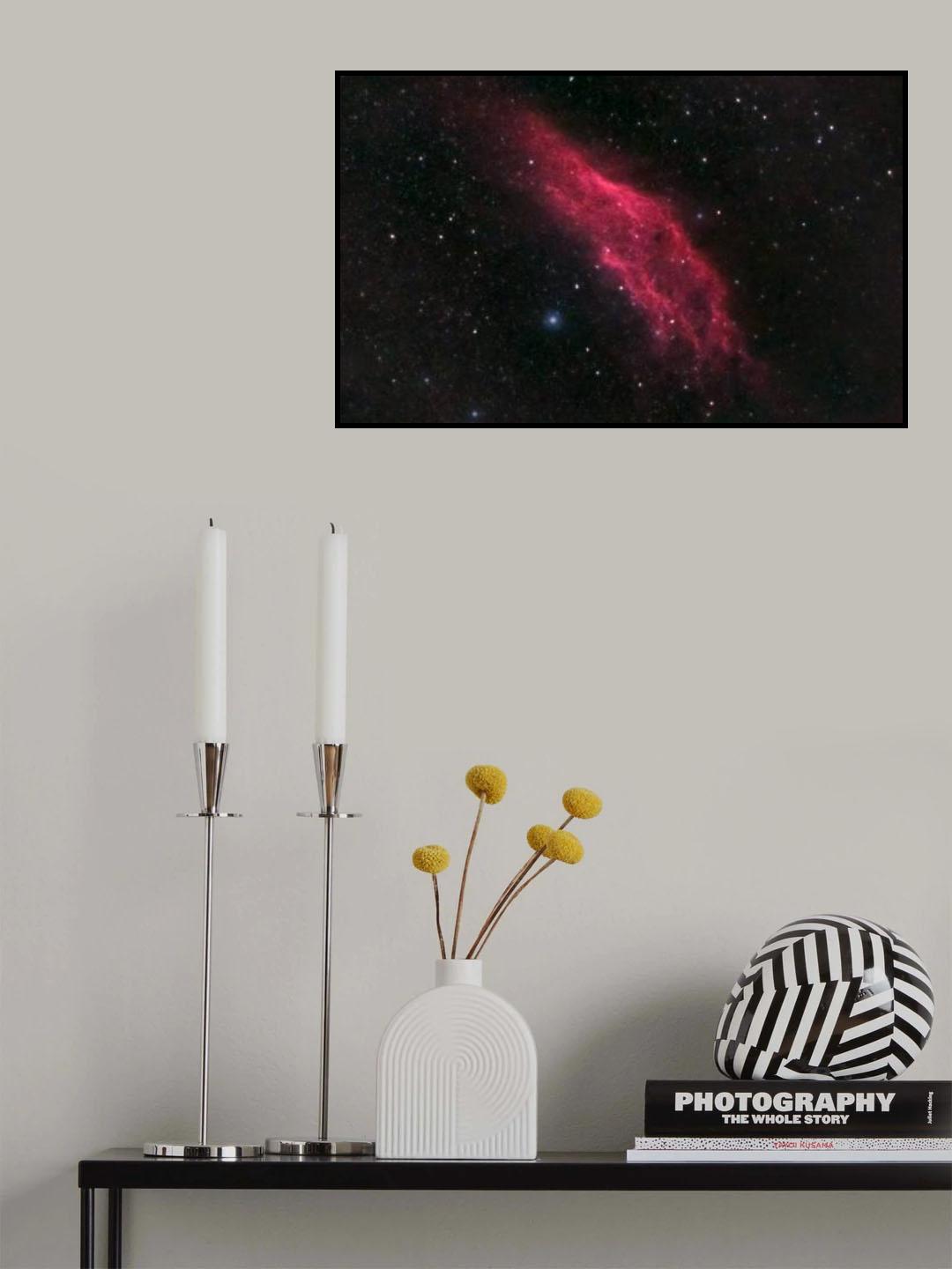 The California Nebula Poster och Canvastavla