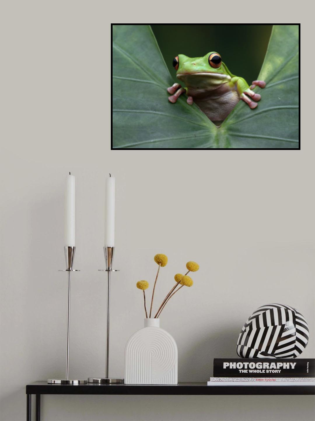 On leaves Poster och Canvastavla