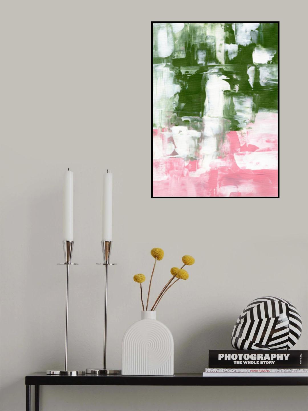 Olive Pink Poster och Canvastavla