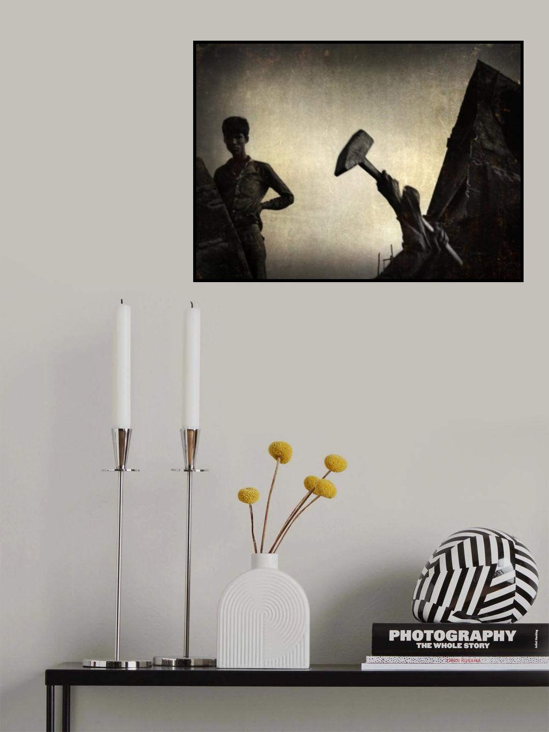 work Poster och Canvastavla