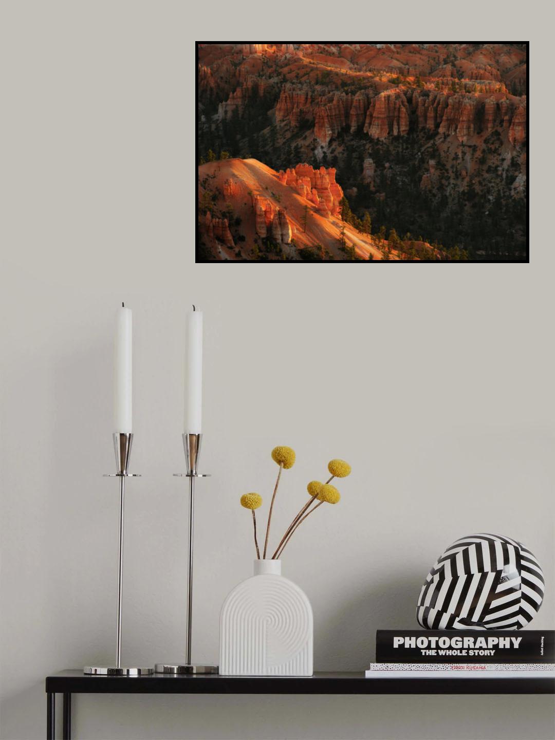 Sunrise at Bryce Canyon Poster och Canvastavla