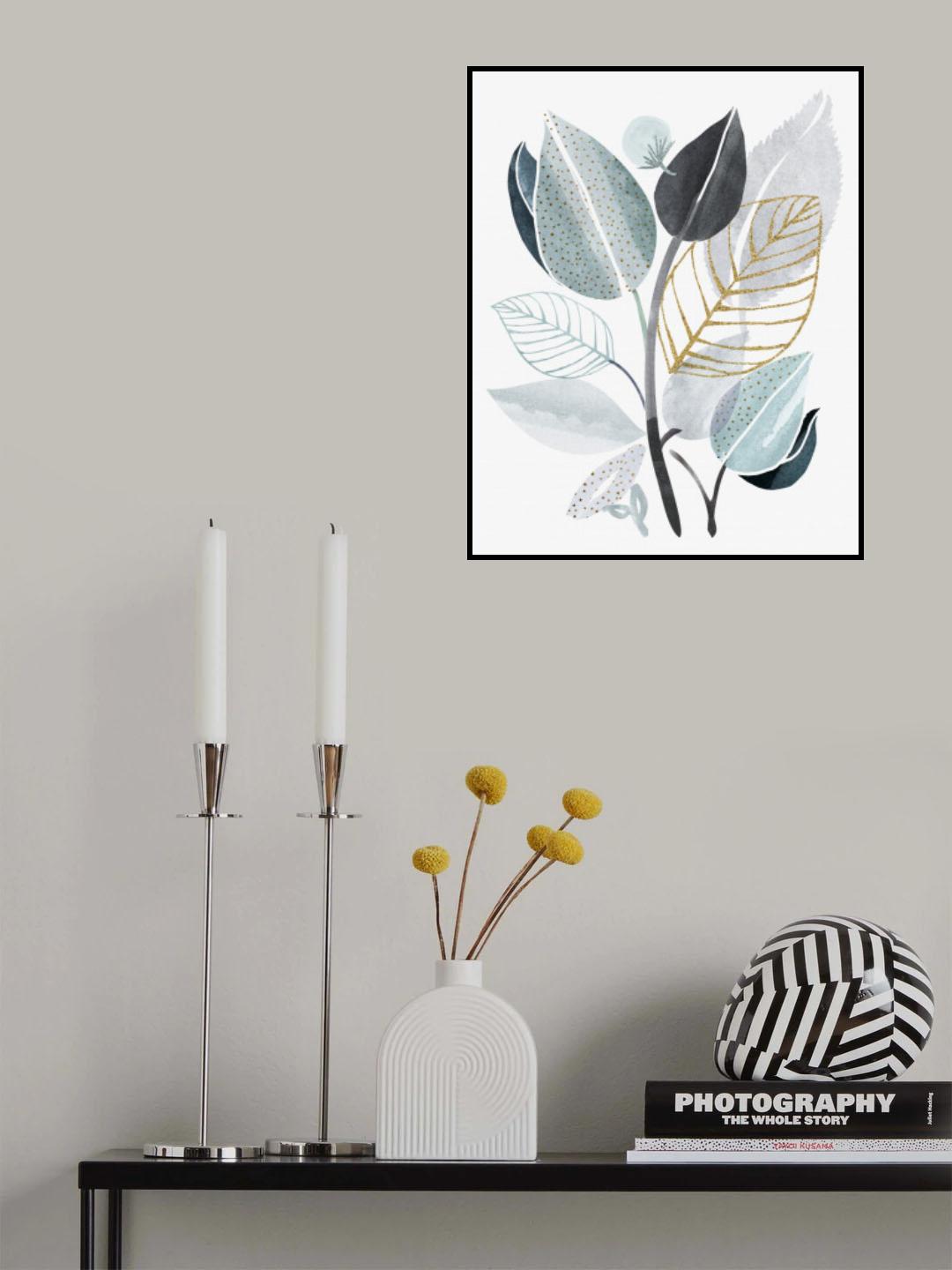 Forest Bouquet Collage 3 Poster och Canvastavla