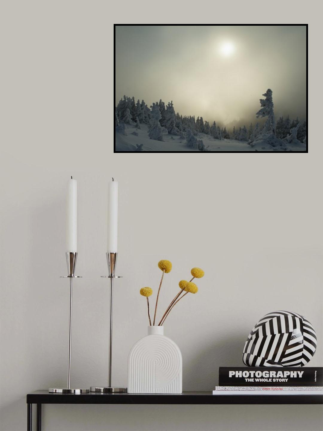 Misty Poster och Canvastavla