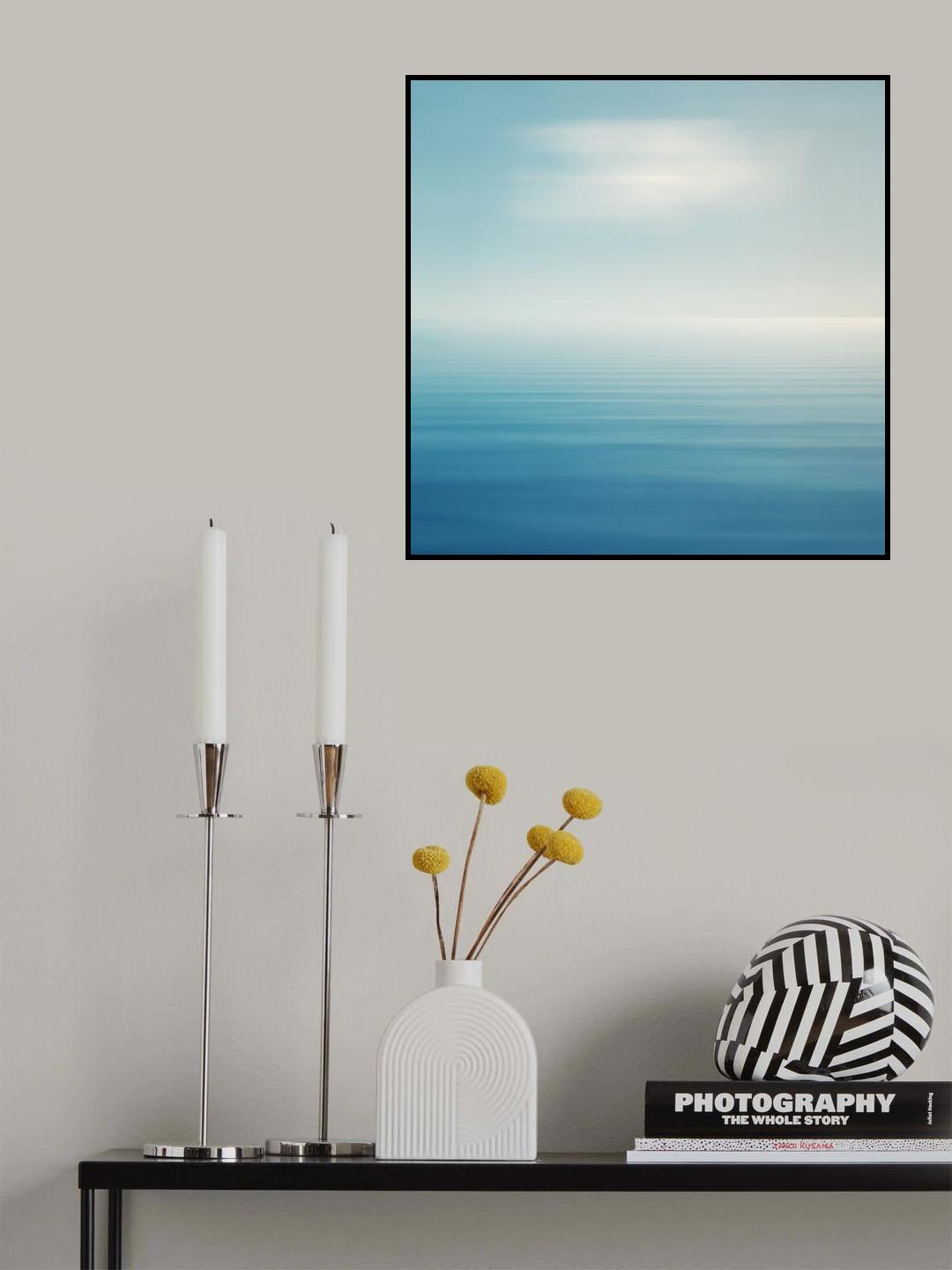 Calm Seascape Poster och Canvastavla