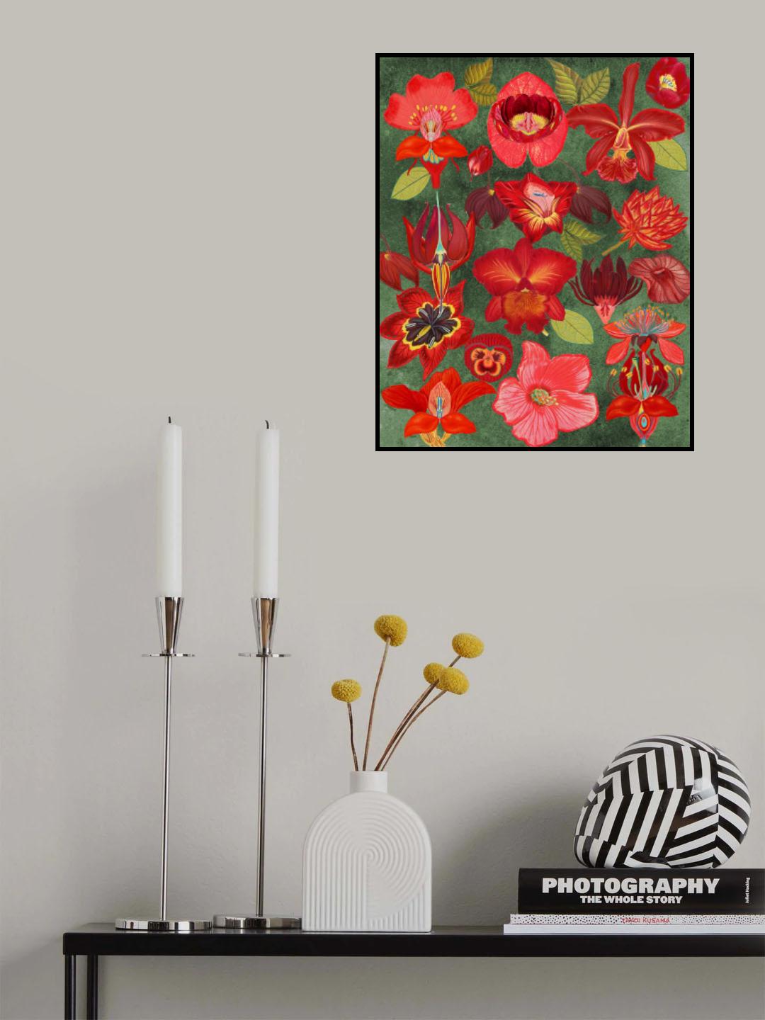 Final Eclectic Garden Copy 3.png Poster och Canvastavla