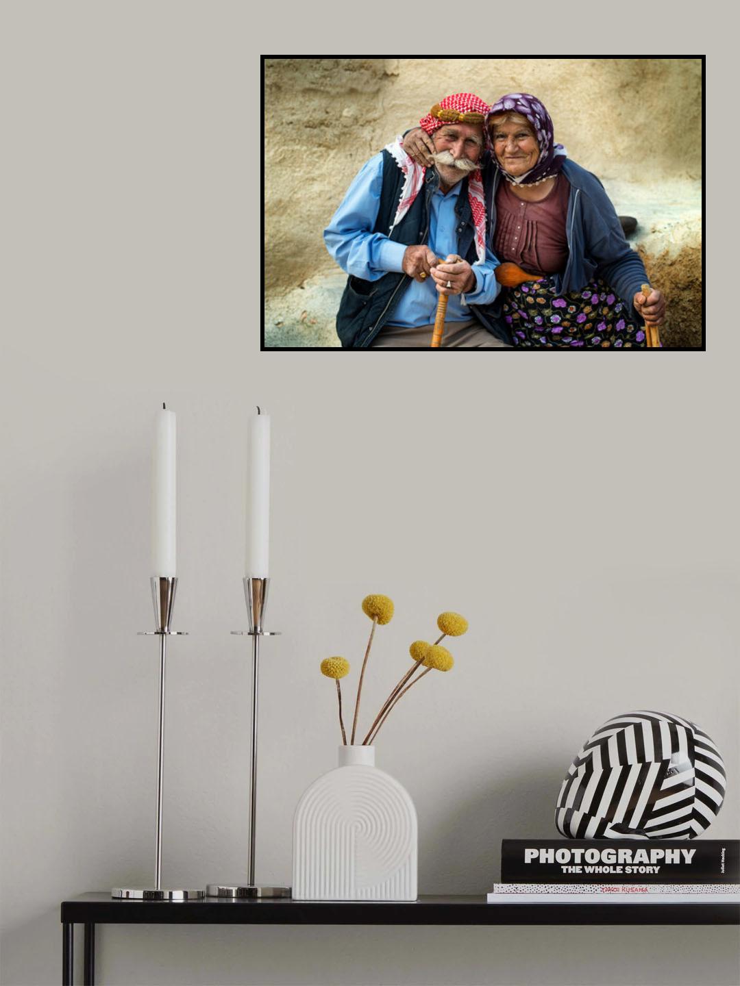 Tweak on the cheek Poster och Canvastavla