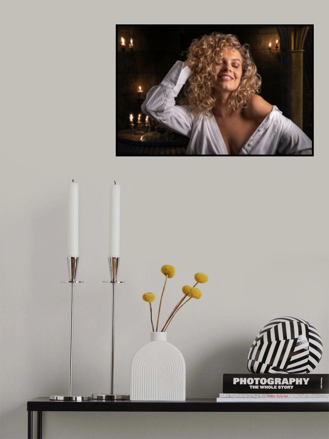 HappyGirl Poster och Canvastavla