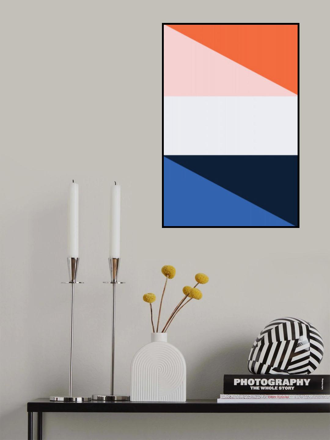 Four Triangles Poster och Canvastavla