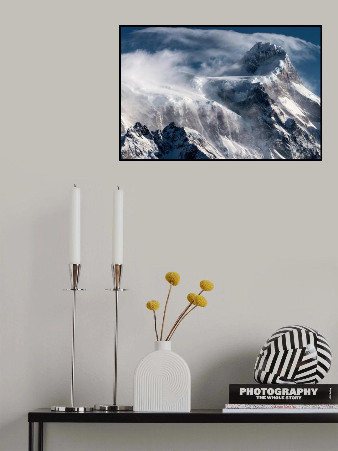 In the solitude of the mountain Poster och Canvastavla