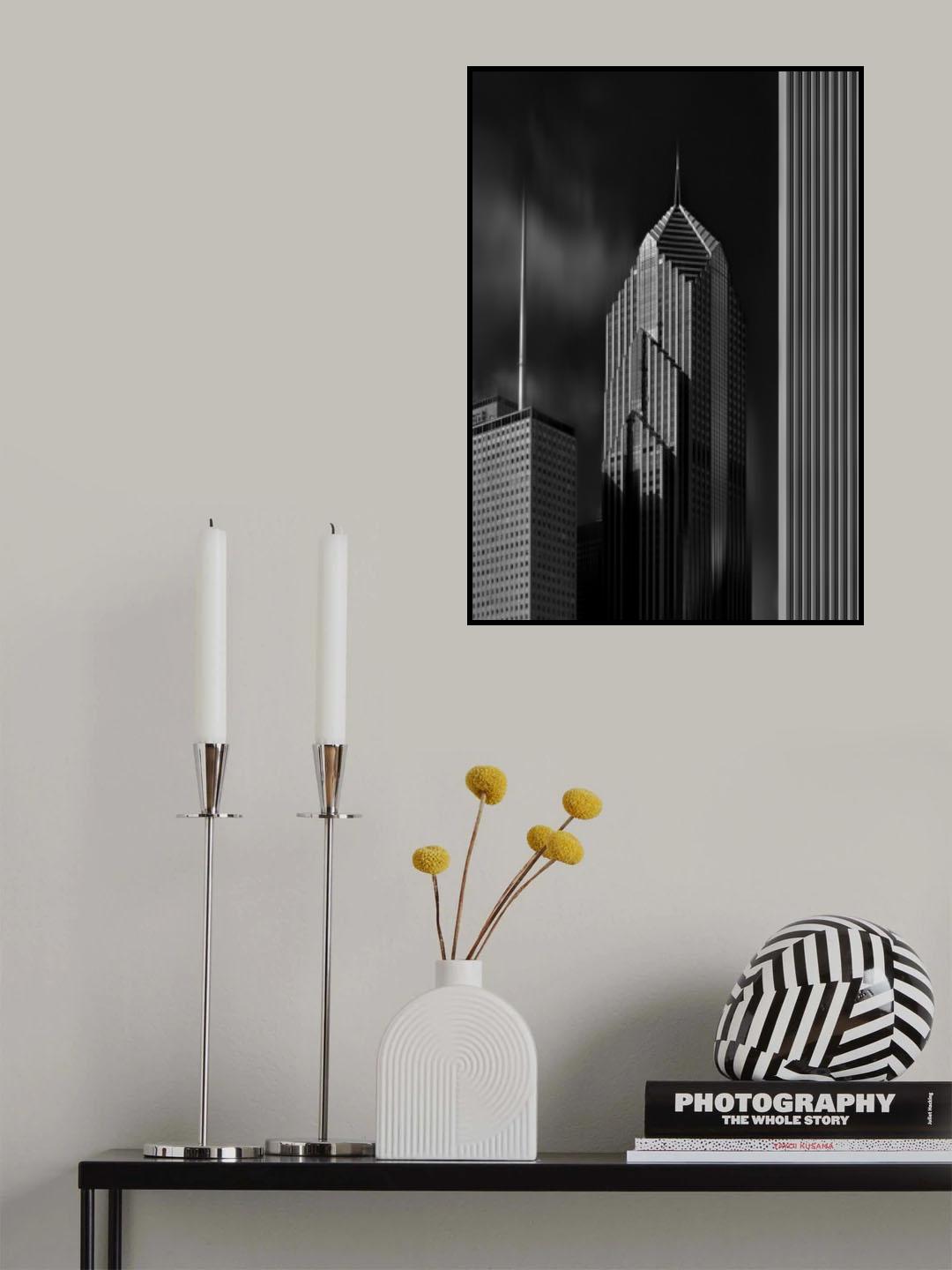Modern Tower Poster och Canvastavla