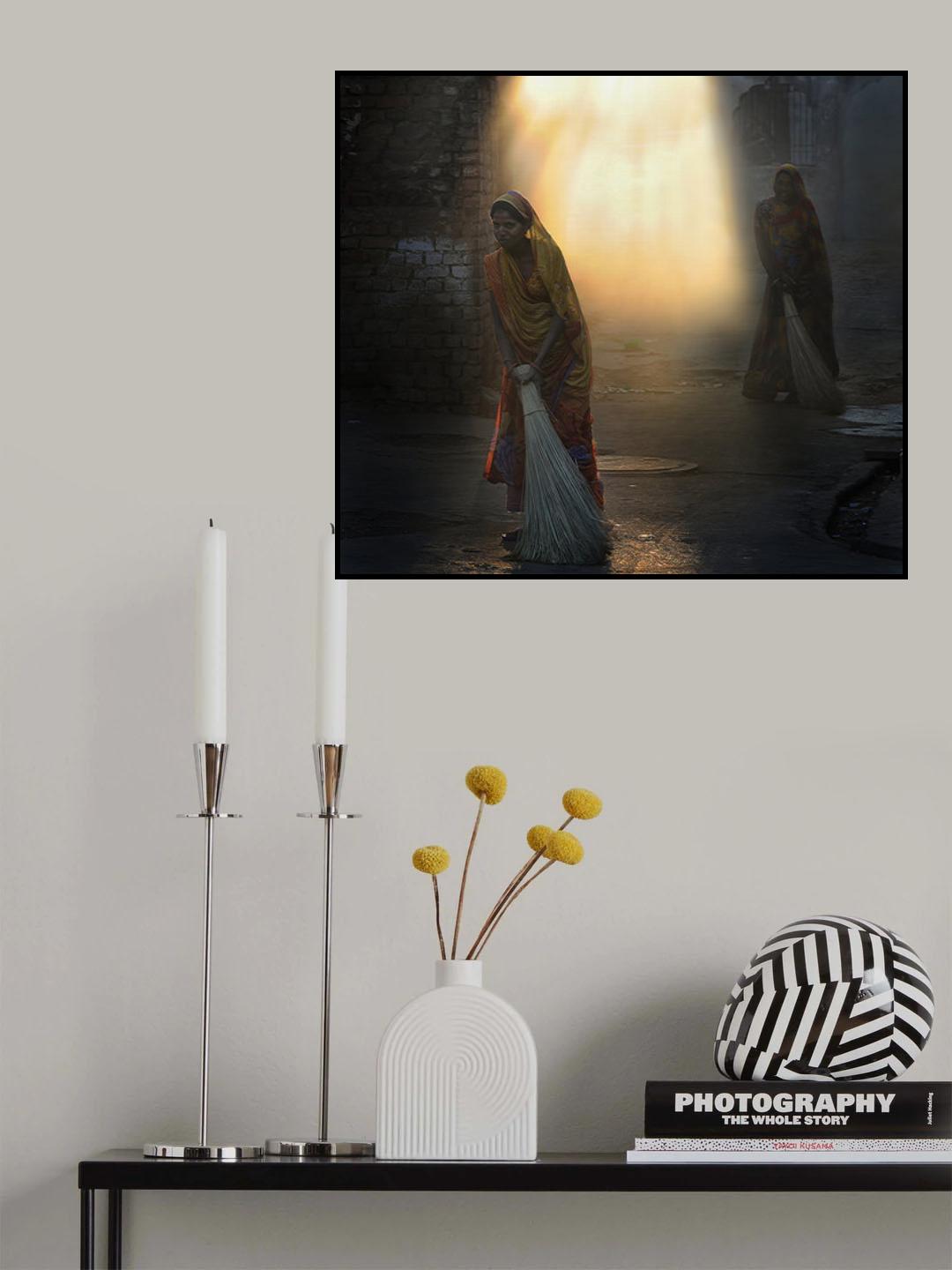 Morning duty Poster och Canvastavla