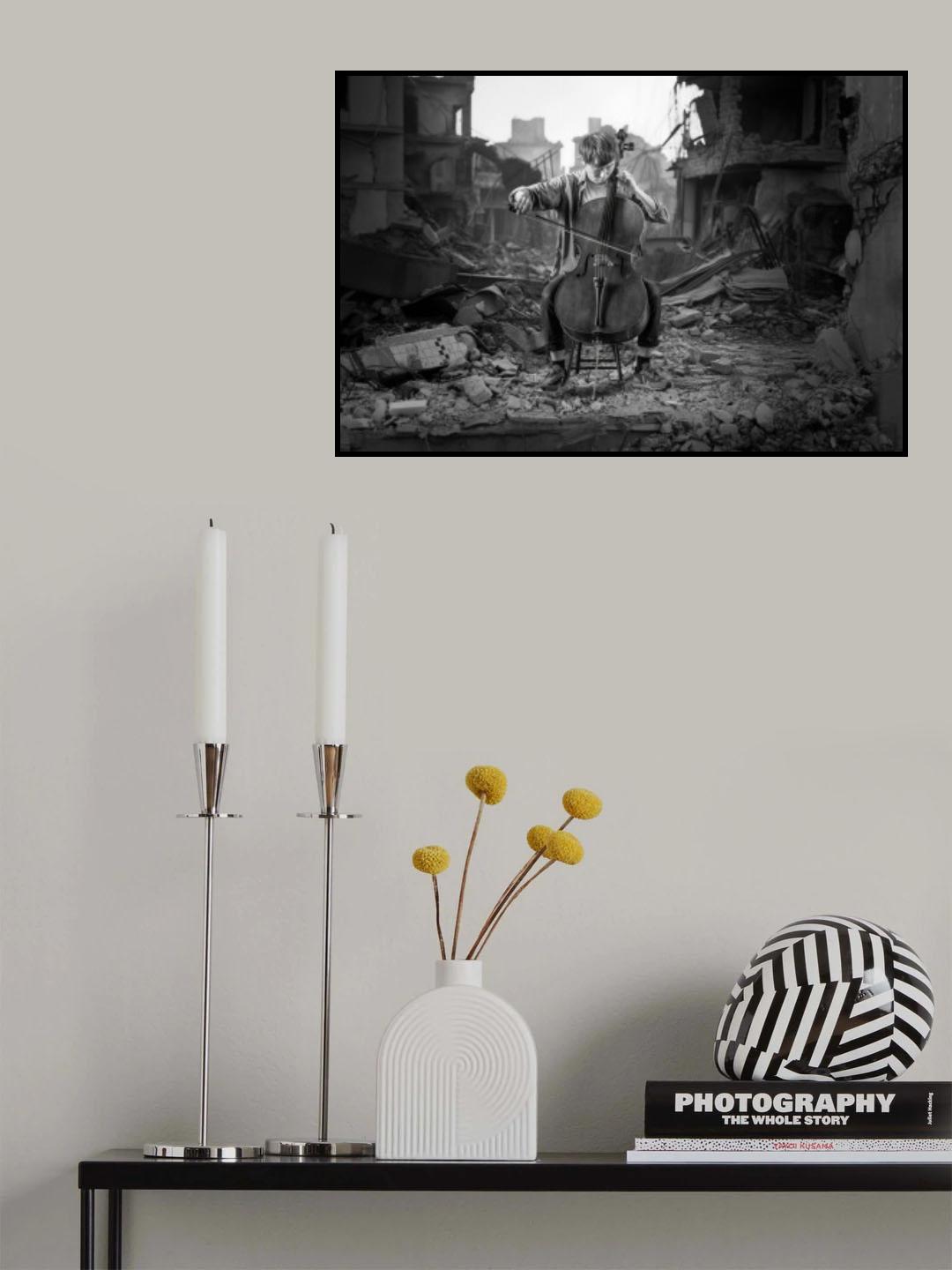 PeacefulHeart Poster och Canvastavla