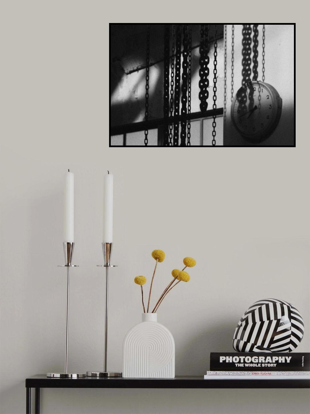 time is not chained Poster och Canvastavla