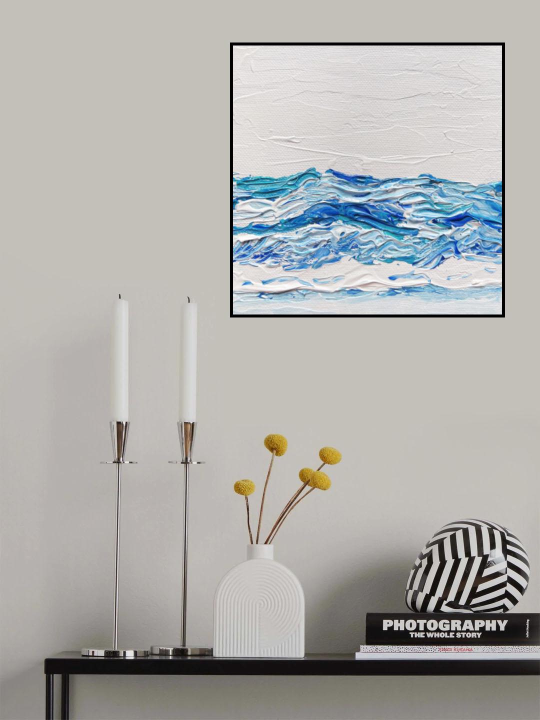 Misty Morning Poster och Canvastavla