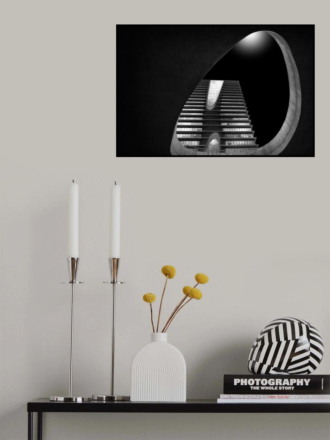 Peephole Poster och Canvastavla