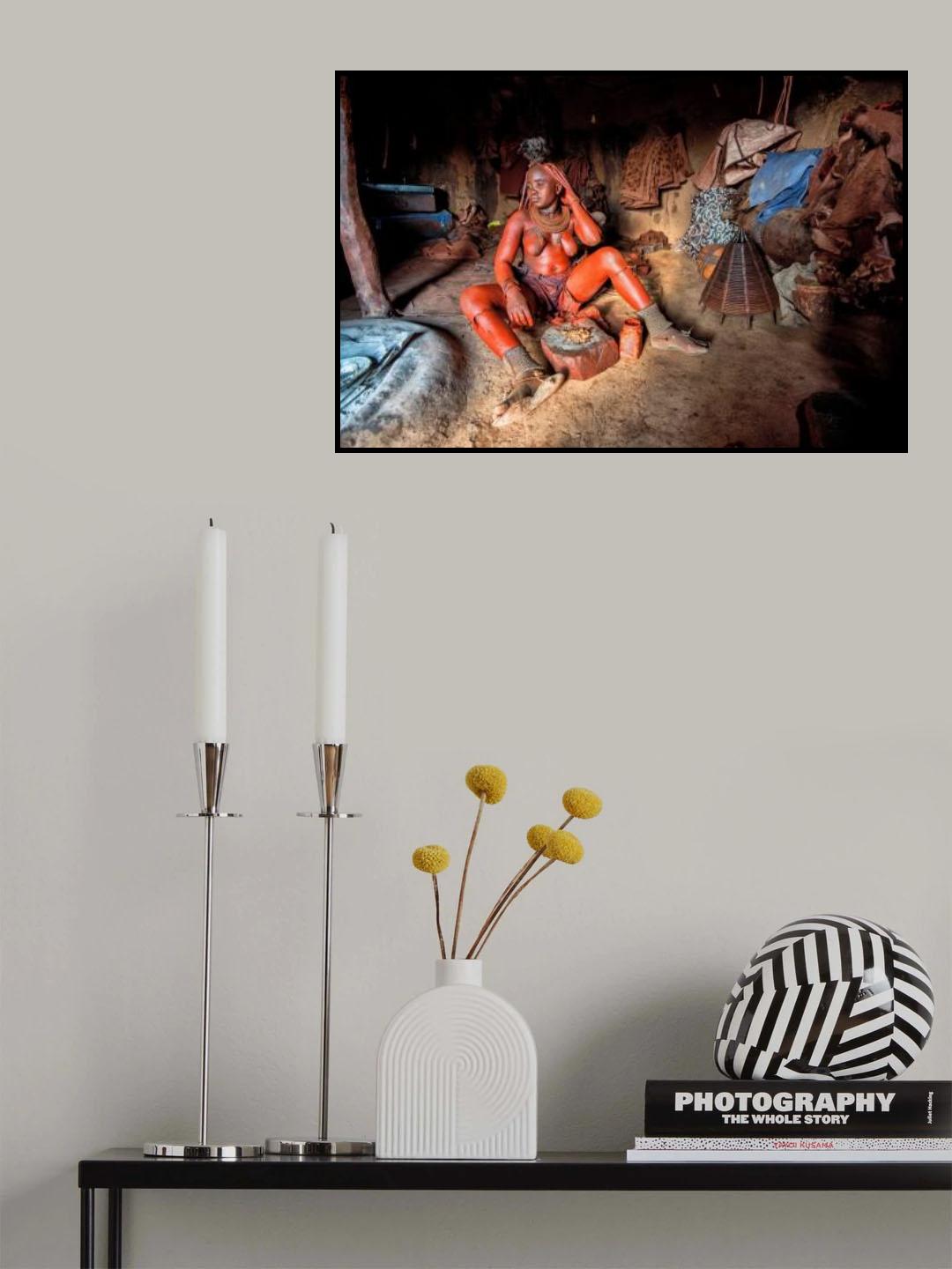 Himba woman Poster och Canvastavla