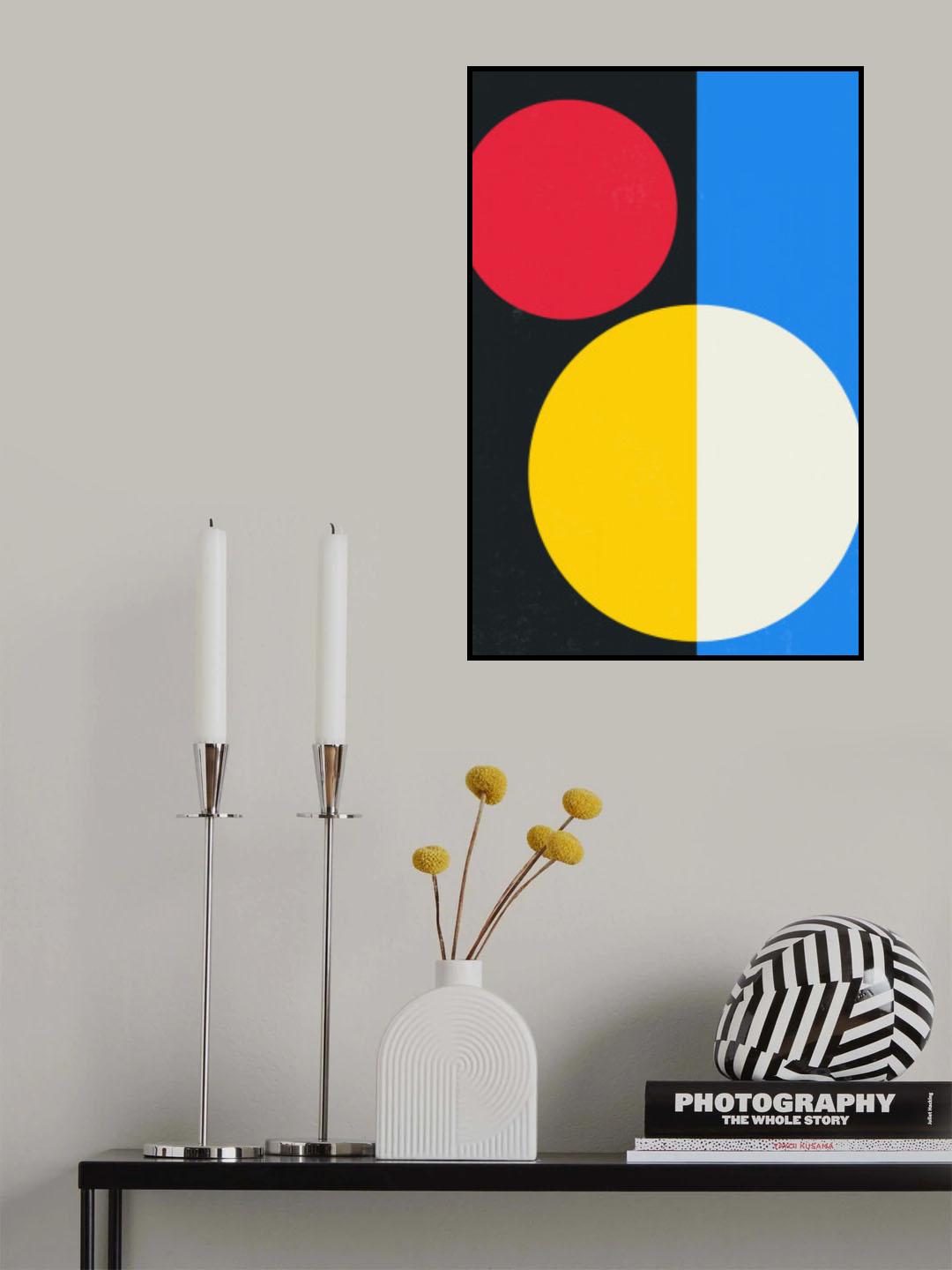 Bauhaus Vibe Series #3 Poster och Canvastavla