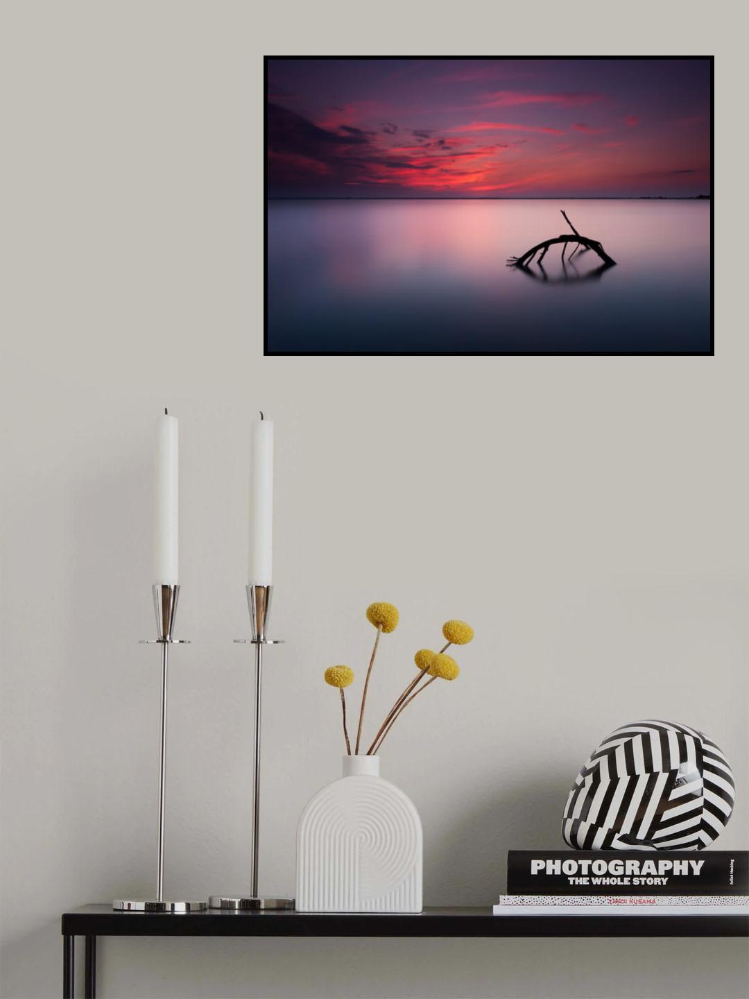 Colors of evening Poster och Canvastavla