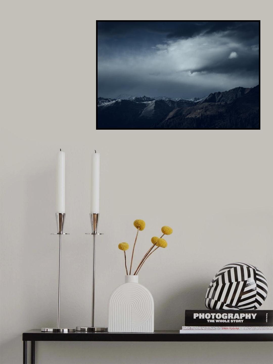 We wanted to sleep in the mountains Poster och Canvastavla