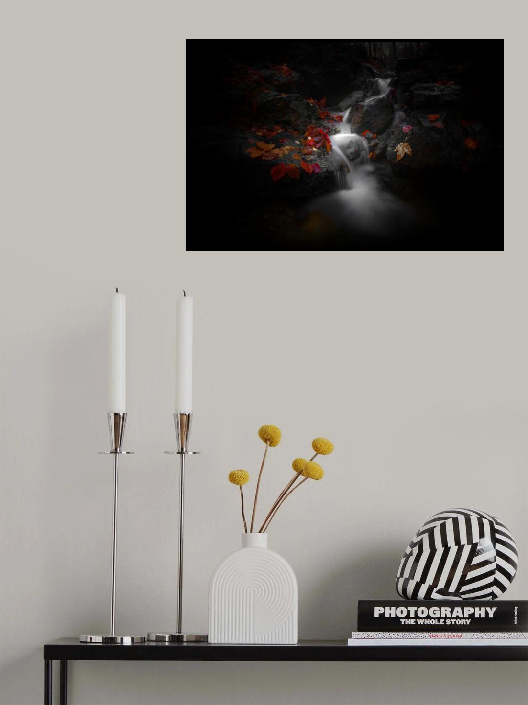 Flow and Life Poster och Canvastavla