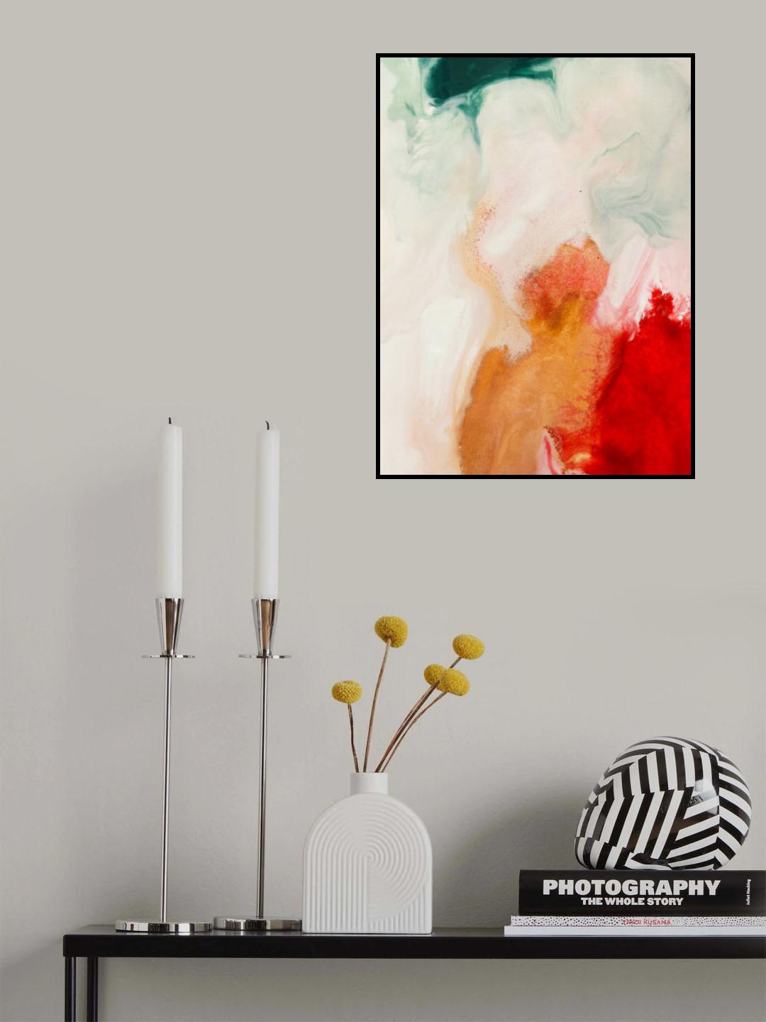 Abstract 25 Poster och Canvastavla