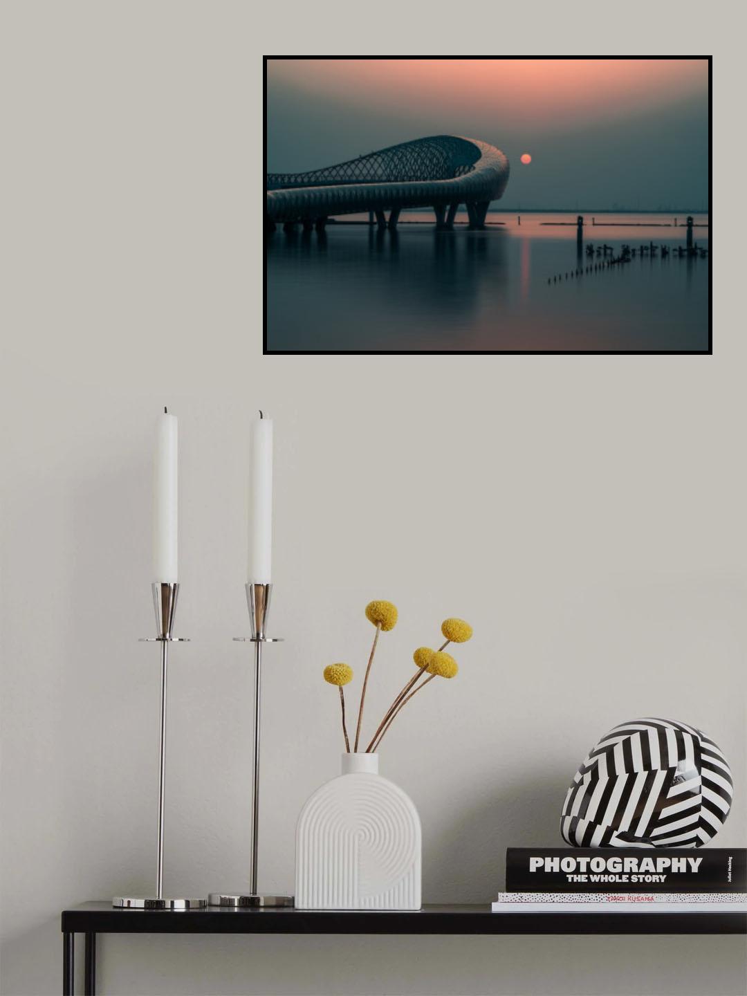 The moment of Sunset Poster och Canvastavla