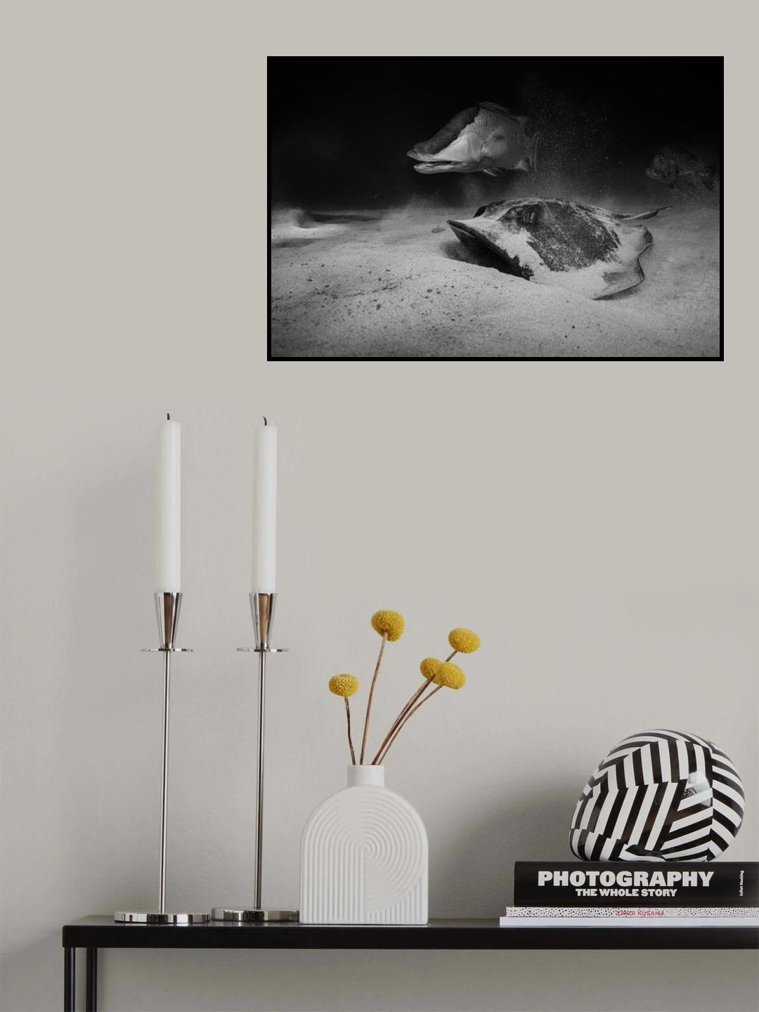 Ocean Hunters Poster och Canvastavla