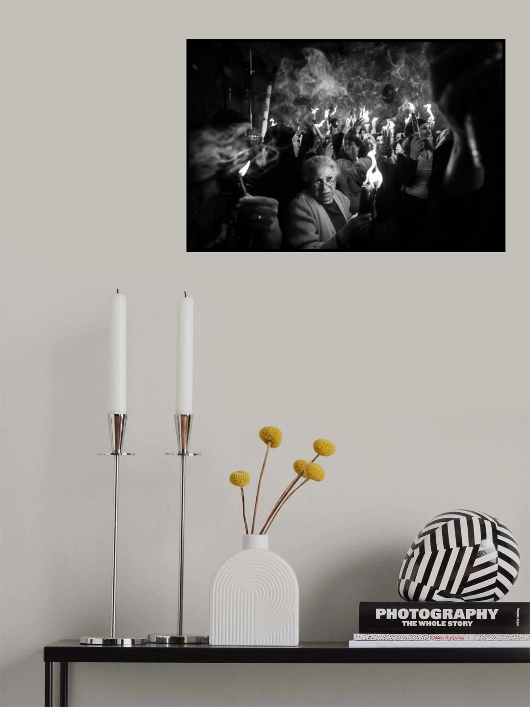 Holy fire Poster och Canvastavla