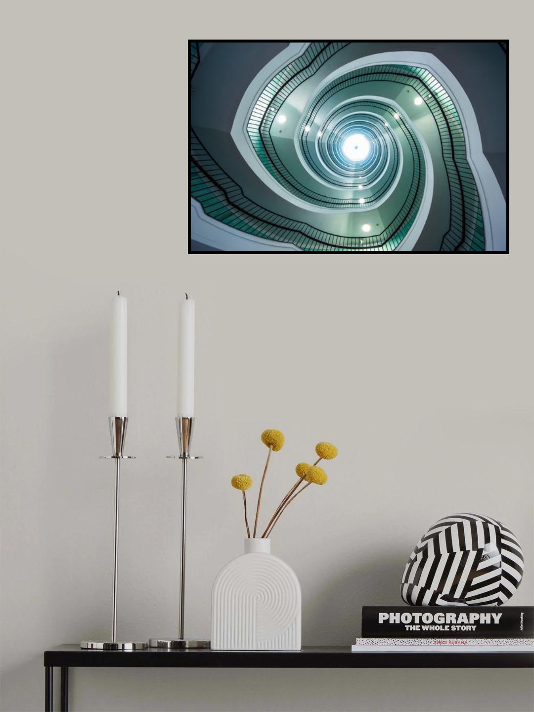 LUMINOUS TUNNEL Poster och Canvastavla
